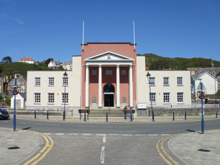 The Alun R. Edwards Centre is located in the old town hall
